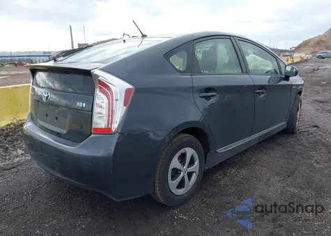 2015 Toyota Prius Two from USA, damaged, VIN JTDKN3DU2F1916741